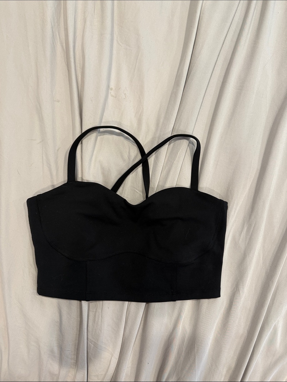 Spiritual gangsta black sports bra